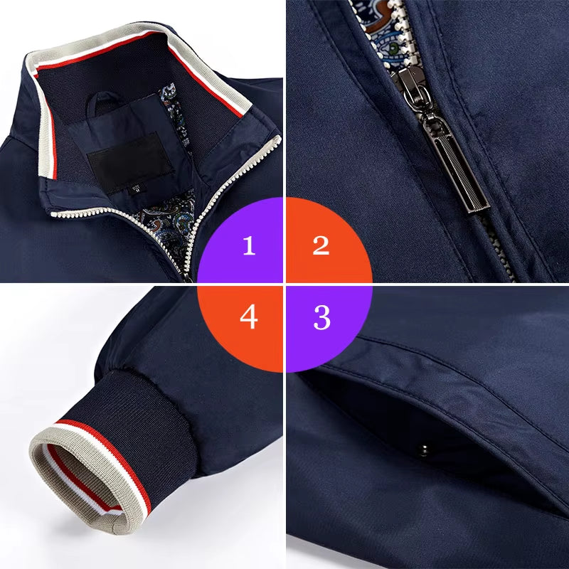 plus Size M-8XL Casual Jacket Men Spring Autumn Outerwear Mens Jackets and Coats Male Jacket for Men'S Clothing Brand