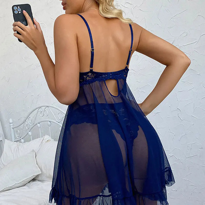 Transparante Lingerieset