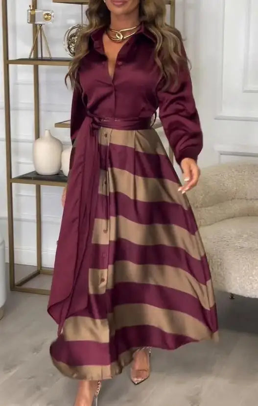 Éloise | Elegante Jurk met Strikset