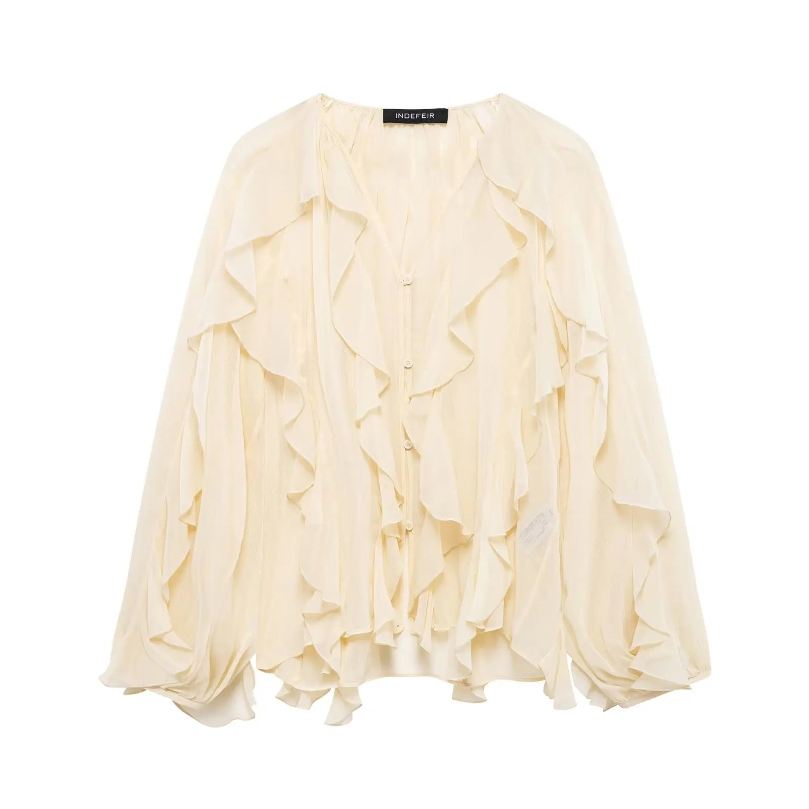 Elegante Ruchesblouse