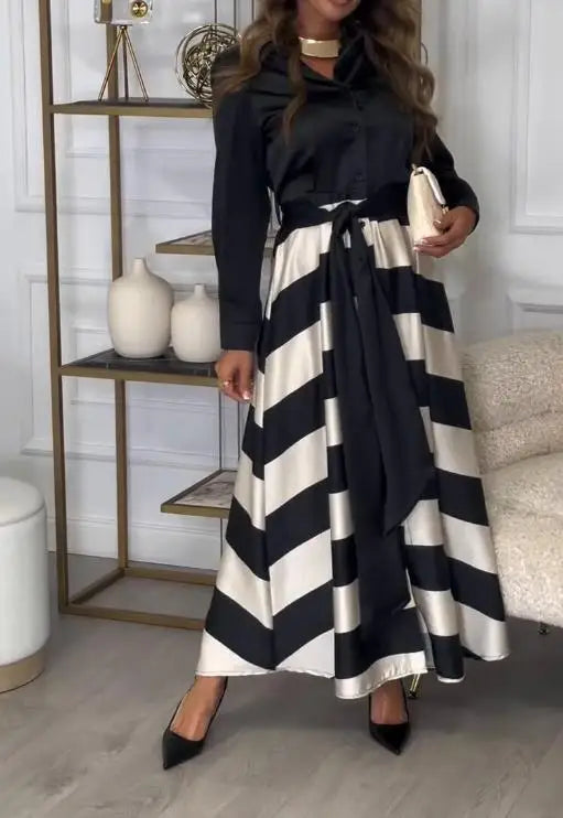 Éloise | Elegante Jurk met Strikset