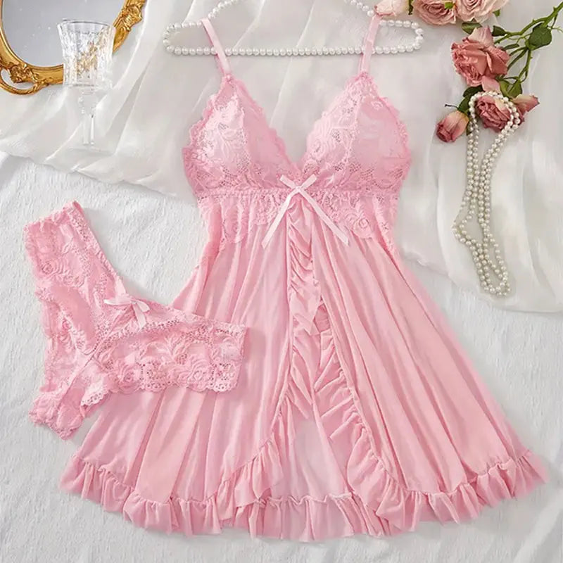 Transparante Lingerieset