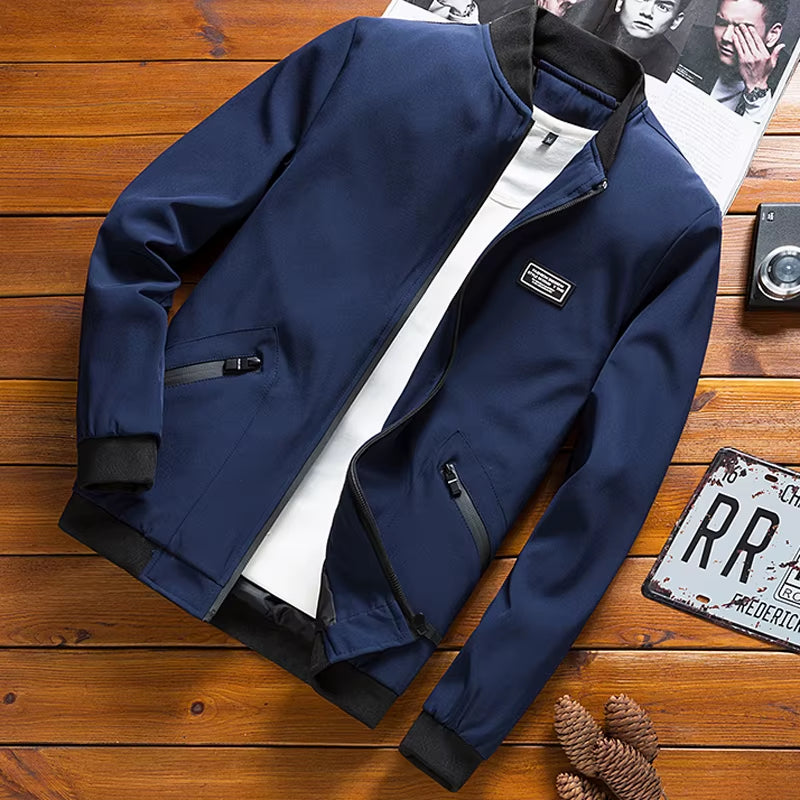 plus Size M-8XL Casual Jacket Men Spring Autumn Outerwear Mens Jackets and Coats Male Jacket for Men'S Clothing Brand