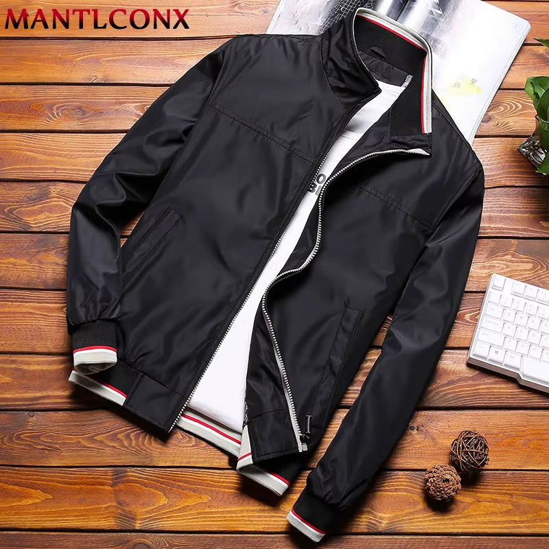 plus Size M-8XL Casual Jacket Men Spring Autumn Outerwear Mens Jackets and Coats Male Jacket for Men'S Clothing Brand