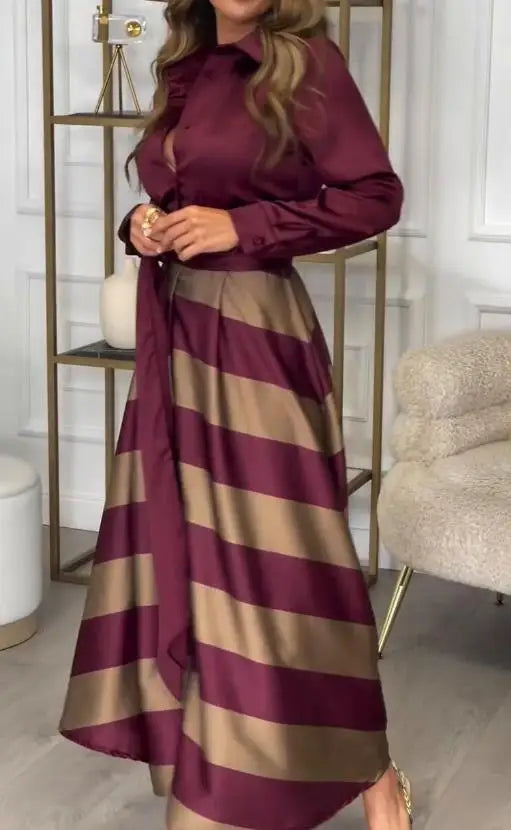 Éloise | Elegante Jurk met Strikset